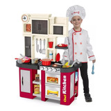 Juguete Cocina Mini Chef Sonido, Luz, Agua 58 Piezas Cocina