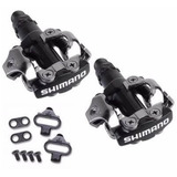 Pedal Clip Pd M520 L Preto Encaixe C/ Tacos Mtb - Shimano