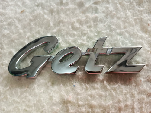 Emblema Insignia Letras Hyundai Getz Foto 2