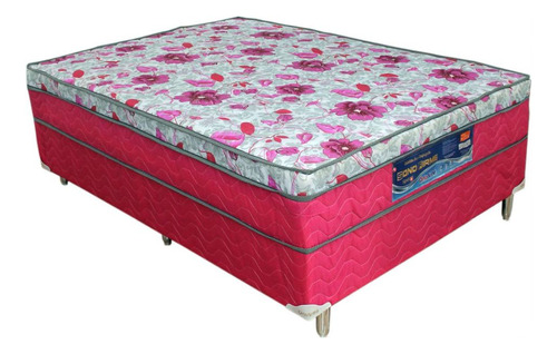 Cama Box Conjugado Casal Mola Bonnel Super 138x188 Ortofirme