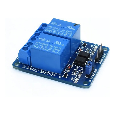 Módulo de Relé 2 Canales 5V Montimport Arduino Raspberry Pi | Meses sin interés