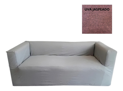 Funda Sillón Mónaco Elastizada  Cubo - 3 Cuerpos  (1,90 Mtr)