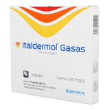 Italdermol 3 Gasas Crema Quemaduras Cicatrizante Heridas 