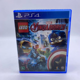 Lego Marvel Vingadores Play Station 4 Usado Original Físico