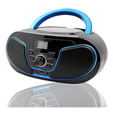 Altavoz Con Bluetooth Lonpoo Stereo Cd Boombox Sintonizador 