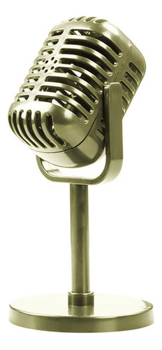 Adereços De Microfone Retrô Atualizados Modelo Vintage Micro