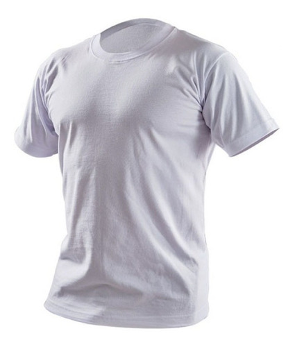 Camiseta Tipo T-shirt Cuello Redondo 100% Algodón 180 Gr