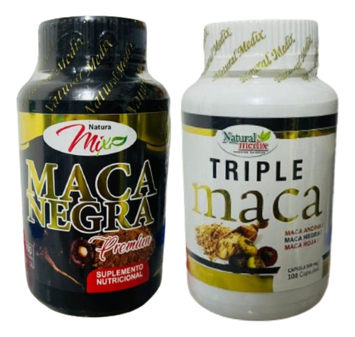 Maca Negra + Triple Maca - Unid - Unidad a $368