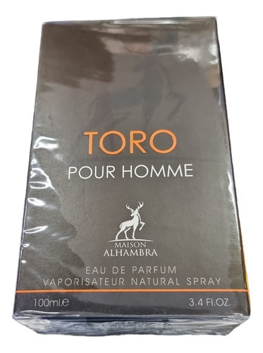 Toro Para Homens Maison Alhambra Edp Spray 100ml