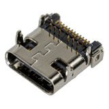 Conectores Usb Tipo C Chasis 24 Pines Pc Board Smd X 10 Htec