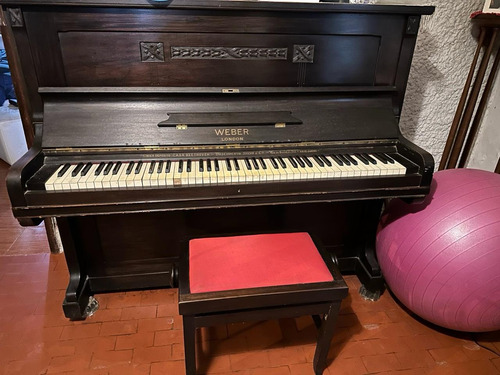 Piano Vertical Weber London Antigo Usado 