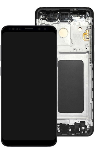  Tela Frontal Galaxy S9 Plus G965 Com Aro Compatível 