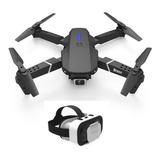 Drone Ls-e525 Doble Camara 4k + 3 Baterias + Gafas Vr. Wifi 