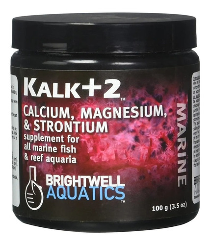 Brightwell Kalk+2 100g Suplemento Ca Mg Sr Acuario Marino 