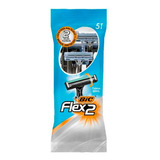 Pack X 24 Unid. Maquina  Flex 2 Filos 1 Un Bic Hojas Pro