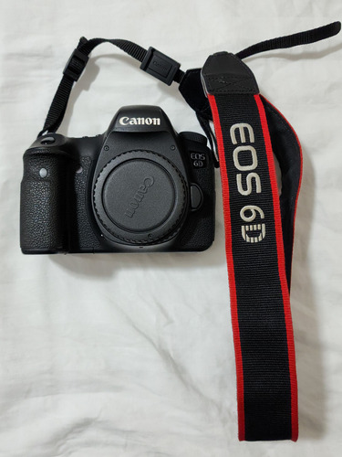  Canon Eos 6d (wg) Dslr Cor Preto + Brinde