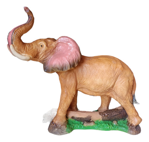 Escultura Elefante Decorativo De La Abundancia