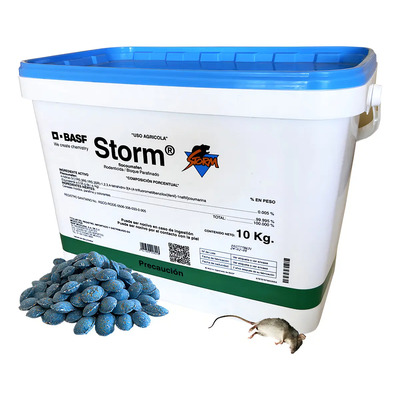 Rodenticida Storm Basf Parafinado 10kg Control Ratas y Ratones | Envío gratis