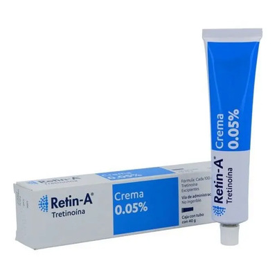 Retin-a 0.050 Tretinoina Crema Tubo 40g. Acné Manchas Arruga | Envío gratis