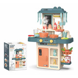 Cocina Juguete Set Didáctica Luces Sonidos Agua Real Niños 