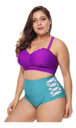 Traje De Baño Tallas Extra Grande Mujer Tallas Plus Size