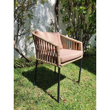 Silla Tejida Para Exterior Terraza Alberca Comedor 