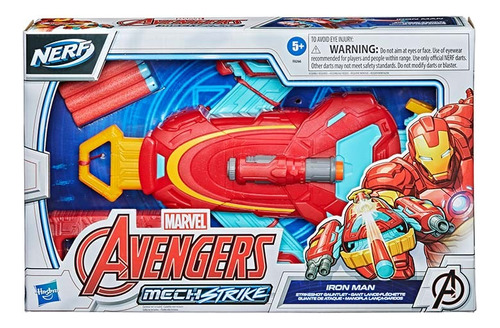 Lanzador Iron Man Avengers Mech Strike Nerf