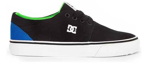 Zapatillas Dc Trase Tx Negro Azul Hombre