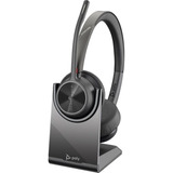 Headset Estéreo Bt Plantronics Poly Voyager 4320uc Cor Preto