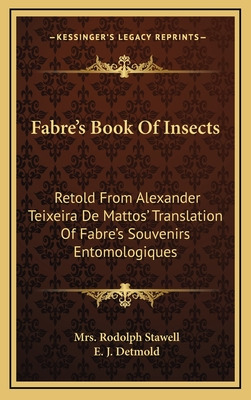 Libro Fabre's Book Of Insects: Retold From Alexander Teix...