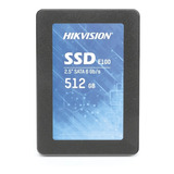 Disco Sólido Hikvision E100 /  Hs-ssd-e100/512g 512gb Negro
