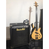 Bajo Stagg Fretless Combo Amplificador 60w Electrovox 