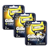 Kit C/3 Cargas Gillette Fusion Proshield C/2
