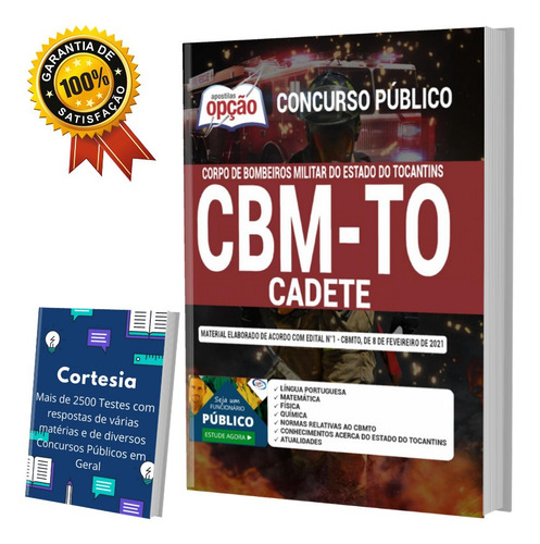 Apostila Concurso Cbm To - Cadete