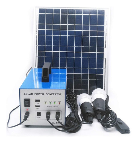 Qianmei Kit De Panel Solar Sistema De Energía Solar Para El 