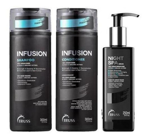 Truss - Kit Infusion Shampoo + Condicionador + Night Spa