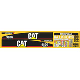 Calcomanías Caterpillar 980g Series 2 Preventivos Originales