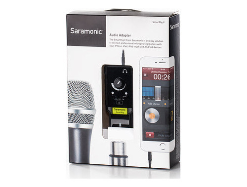 Interfase De Audio P/ Smartphone Lap Saramonic Smartrig Ii 