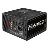 Fonte Gamer Gamdias Cyclops M1-750b 80 Plus Bronze Atx 2.31 Cor Preto 110v/220v