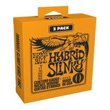 Cuerdas Ernie Ball 3222 Hybrid Slinky 9-46 Pack 3 Set