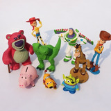 Toy Story Woody Buzz Lightyear Jessie Hamm Pi, 9 Unidades/es