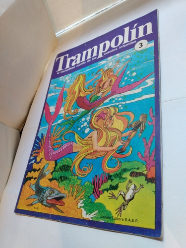 Revista Trampolin 3 Cuentos Infantiles La Sirenita Y Otros