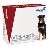 Kit 4 Un. Ivercanis Generico 6mg 15 Kg A 45 Kg