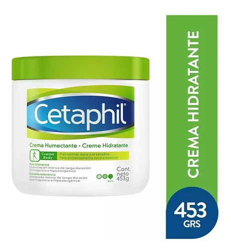 Cetaphil Crema Hidratante Y Humectante Cuerpo 453gr