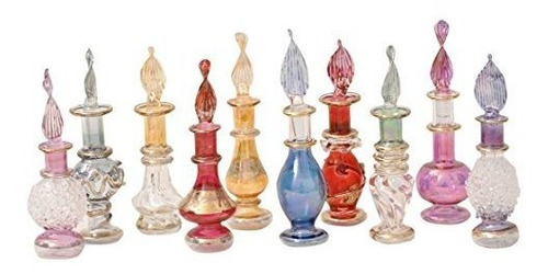Botellas Egipcias Decorativas P/perfume-aceites 5cm (10u.) 