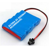 Bateria 6v 2000mah Smp02 Carrinhos Recarregavel Aa