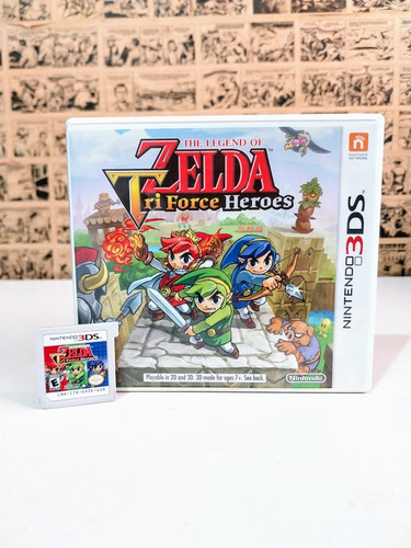 The Legend Of Zelda Triforce Heroes 3ds Original
