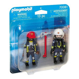 Playmobil Duo Pack Bomberos Con Equipo Lny 70081 Loonytoys