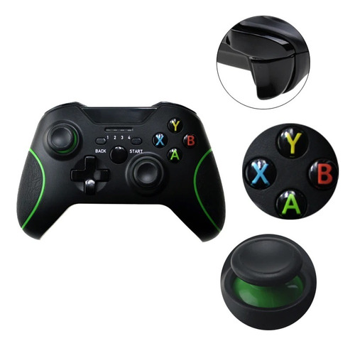 Controle Manete Sem Fio Usb Compatível Com Xbox One Pc Gamer