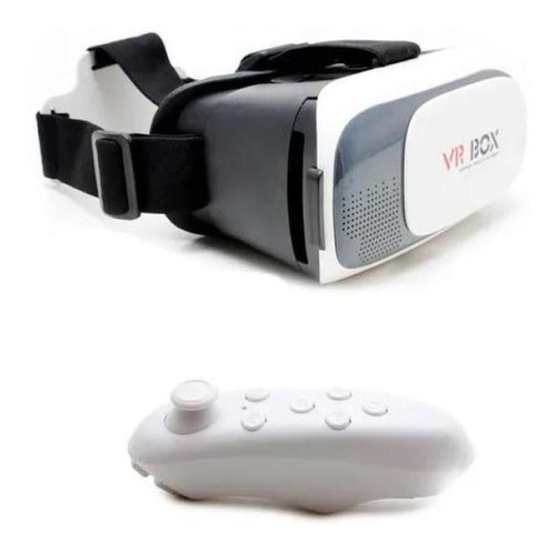 Oculos Realidade 3d Virtual Com Controle Para Celular Jogos 